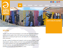 Tablet Screenshot of emergegallery.com